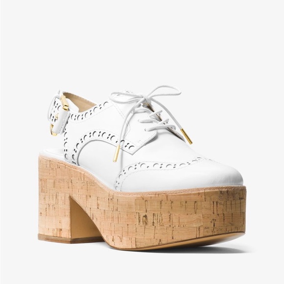Michael Kors Collection Shoes - Michael Kors Collection Lex Platform Oxford Slingbacks 39.5